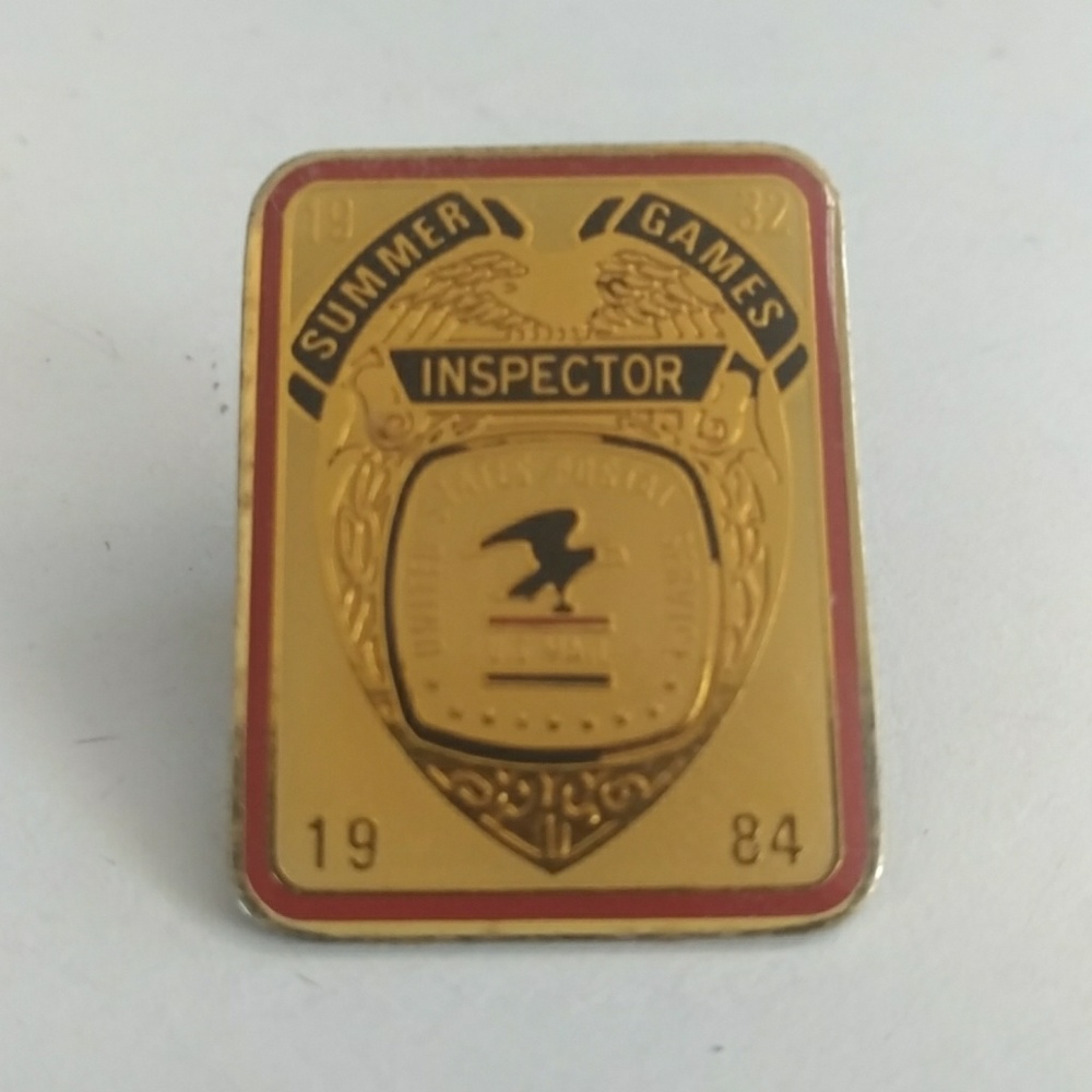 1984 Olympic pin United States postal service